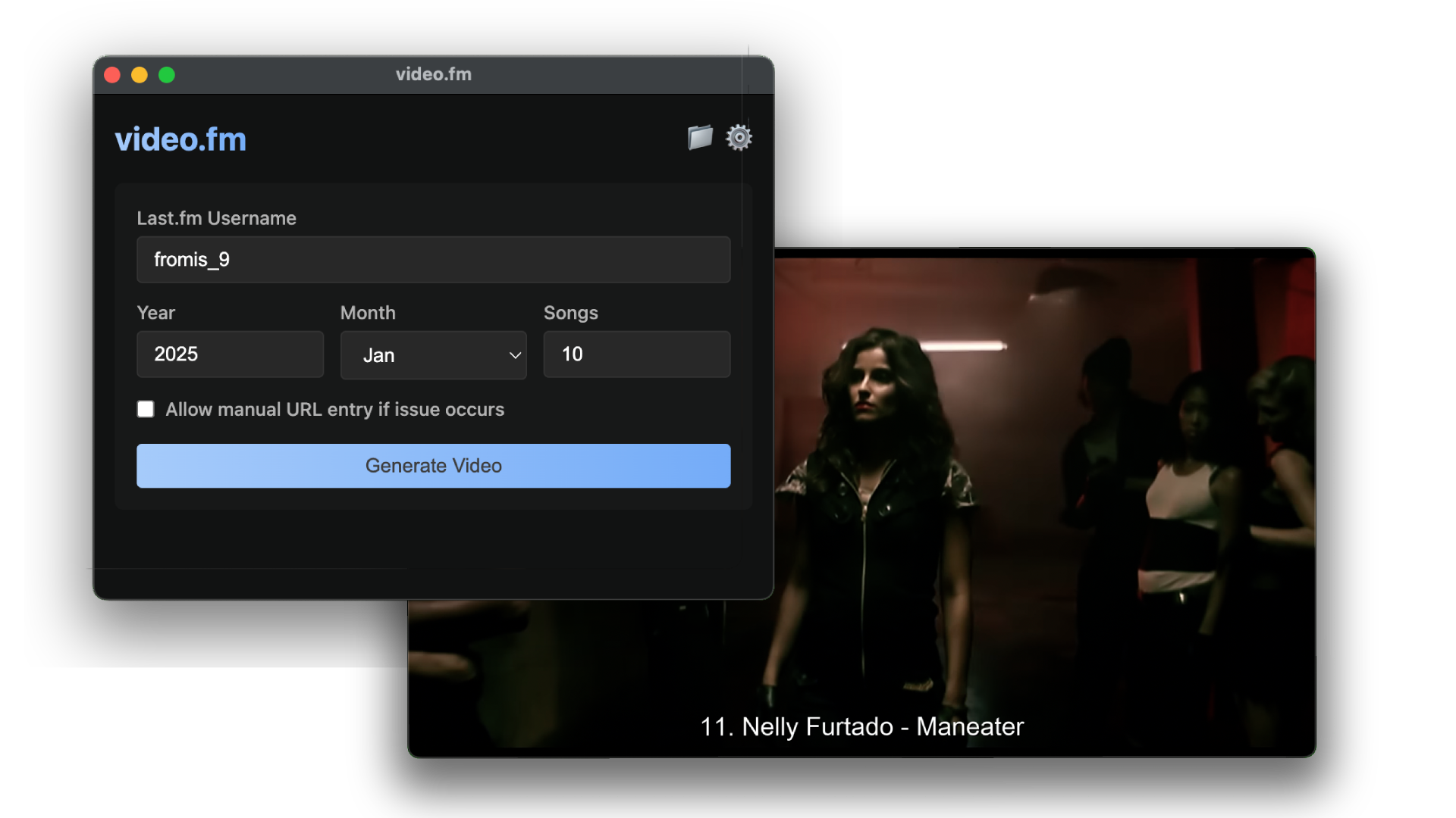 video.fm app