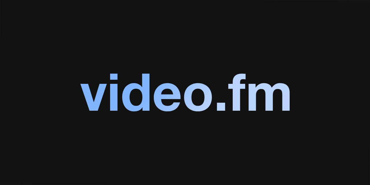 Video.fm banner